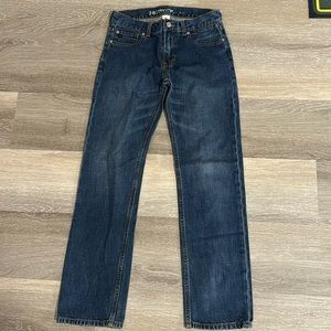 GUC Quiksilver Men’s Denim Jeans, Straight Fit, Size 28, inseam 29”